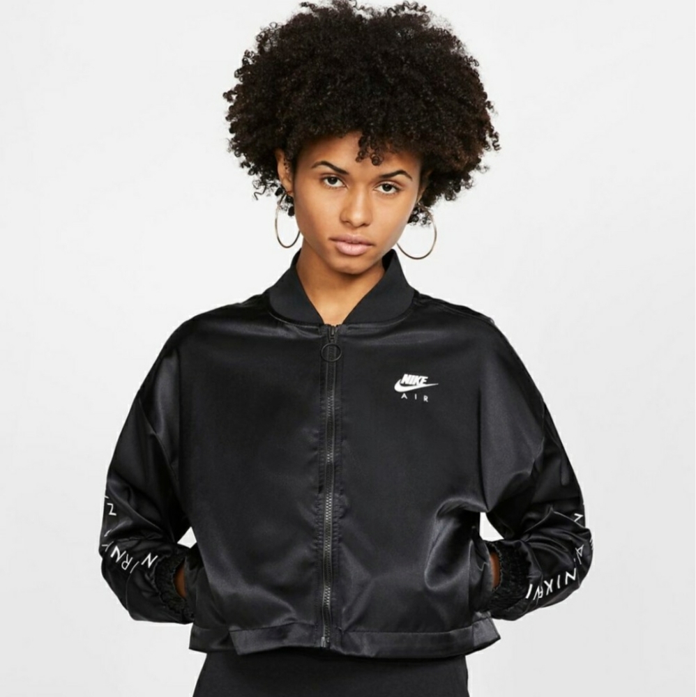 Nike Satin Track Jacket M